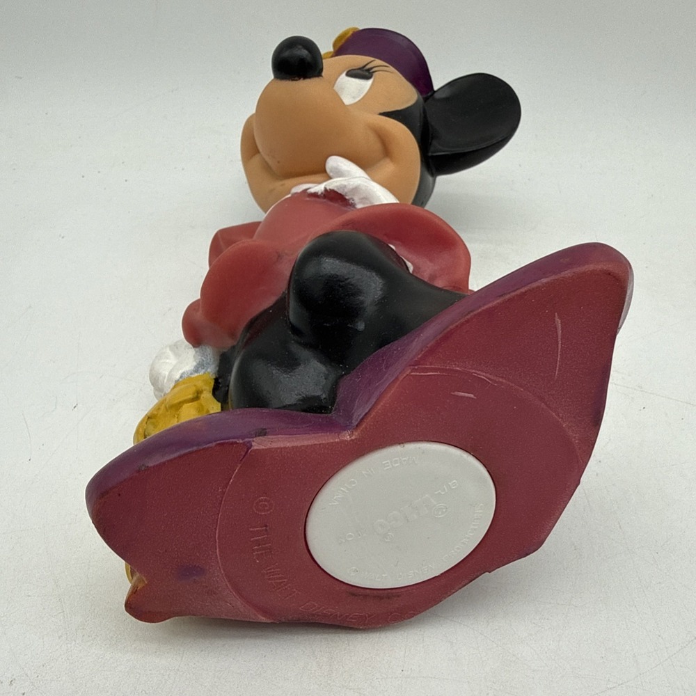 Vintage Minnie Mouse Coin Bank ILLCO Toys 11" Tall - Picture 8 of 9